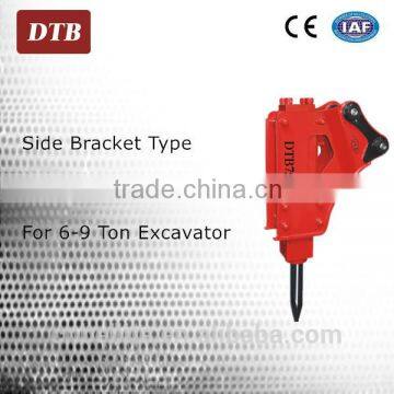 Beilite Side Breaker Hammer for 6-9 ton excavator attachment