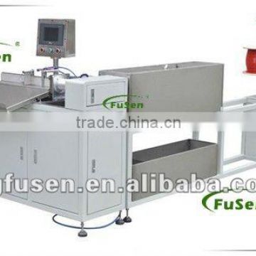 Plastic single spiral forming machine