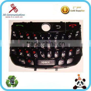 Original new mobile phone keypad for Blackberry Curve 8900 black English keypad for Blackberry BB 8900 keypad replacement