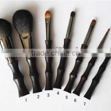 7 pieces makeup brush set goat hair makeup tool kits high quality makeup kits