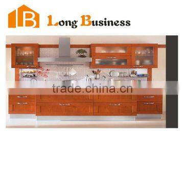 LB-JL1275 ISO Approved Solid Wood Sapphire kitchen cabinet