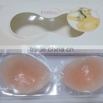 Hot sale sexy invisible strapless adhesive silicone bra