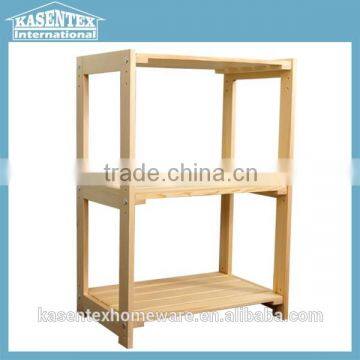 Three Layers Wooden Oven Shelf Microwave shelf kitchen multilayer shelf