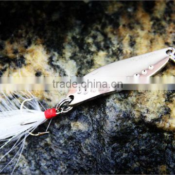 High Quality Fishing Lure 5g45mm Big Metal Spoons Lure