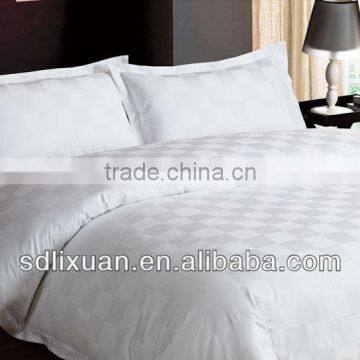 100% cotton White Plain hotel bed sheet