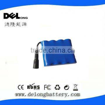 18650 lithium ion battery pack 7.4V 4400mah