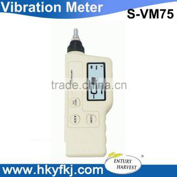 earphones can be commected digital Vibration Meter Vibrometer Gauge