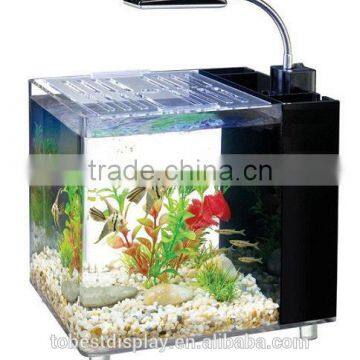 Custom mini desk fish tank, acrylic mini fish tank, plexiglass aquarium