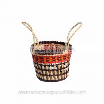 Rattan Storage Laundry Basket Newest Design in Viet Nam