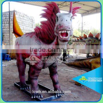 Mechanical real theme park dinosaur