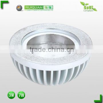 3W spot light led heatsink design