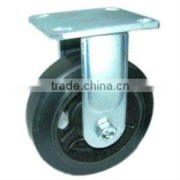 8x2 HARD RUBBER HEAVY DUTY CASTER - RIGID (GS-5997JD-03)