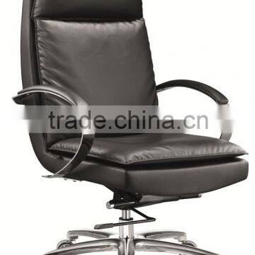 High Back Executive Leather Chair With Headrest