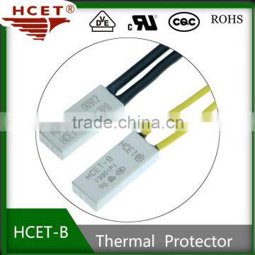Thermal protector, Temperature protector, overload protector