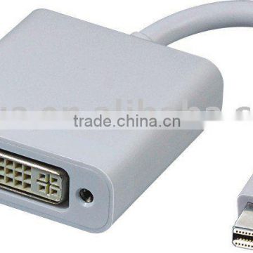 Mini DisplayPort to DVI Cable Assembly, Supports Transfer Rate of 6.75Gbps