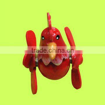 New Unique Kids Wood Handmade Mouse Toy Doll photo-5