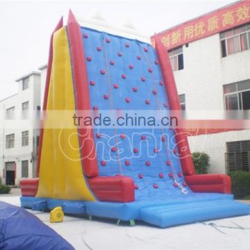 Outdoor used rock climbing wall inflatable rock climbing wall climb game