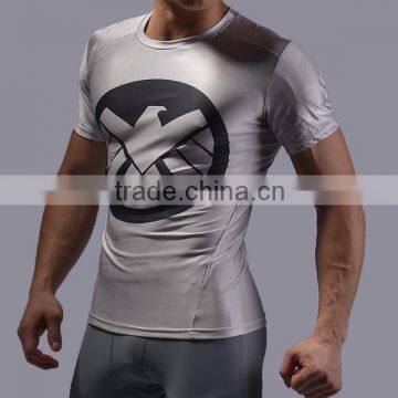 Summer Style Men Marvel Superhero/bat-man Compression t Shirt Superman Gym Men Fitness Sport Workout Crossfit Clothes Shirt photo-6