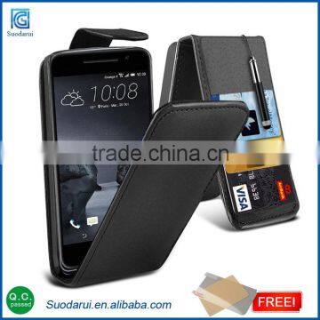 PU leather Flip pouch case For Htc One A9 Get screen protector Free