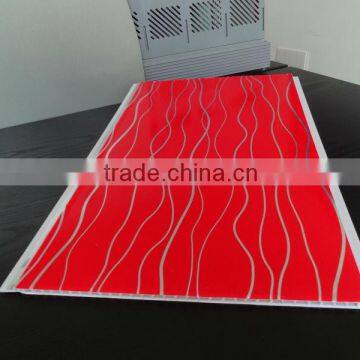 high quality hot stamping pvc ceiling panel