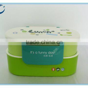 2015 promotional high quality lunch box custom plastic bento lunch box