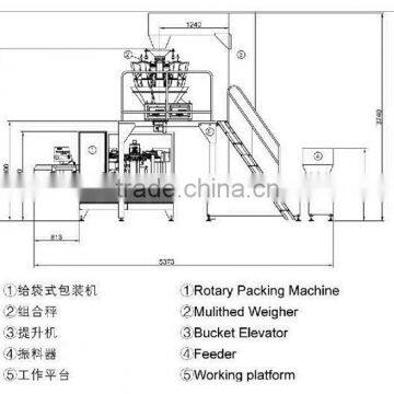 Nuts Rotary Premade Pouch Packing Machine photo-3