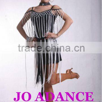 Latin Dance Dress Dance Competition Dress Girl Latin Dance Dress Tights