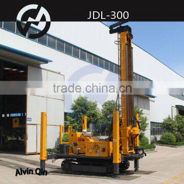 JDL-300 DTH drilling rig percussive dual purpose well drilling machine