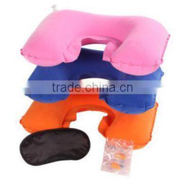 inflatable customized design travel pillow