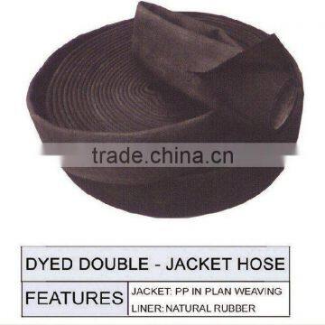 Natural Rubber double jacket fire hose