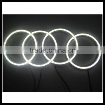 4x131mm led 66 smd ccfl angel eyes ring kit for bmw e38 e36 e39 e90 e83 x3 e46 6000k led halo ring headlight dc 12v