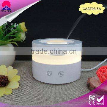 portable white ultrasonic ceramic aroma diffuser for home decoration