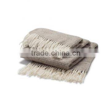 Alpaca Throw-Crepe/Natural