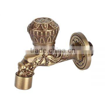 XINHANGMU YUHUAN Classic Water Faucet for Bathroom Wall Mount Brass Faucet Brass Bibcock photo-3