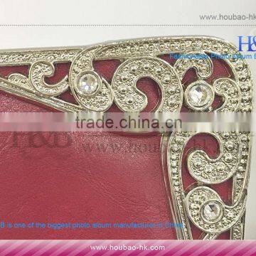 H&B NEW STYLE 8*12 Leather Cover Italian Wedding Albums photo-3