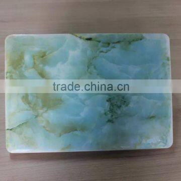 Green Marble Case for Macbook Pro 15 Retina, for Macbook Marble Cover Case