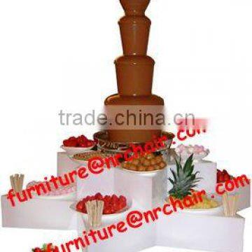 acrylic LED Chocolate Fountain Base