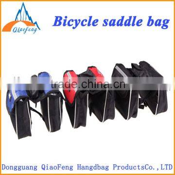 New arrival hot sale 2015 cycling bag, bicycle saddle tube package mountain bike saddle bag