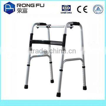 Folding walking frame