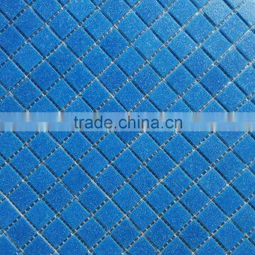 20mm Blue Hight Quality Building Glass Mosaic Tile