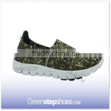 Wearproof New Modal Elastic Woven Shoes Men Loafer photo-2