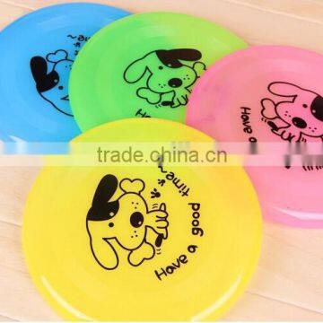 Soft light dog frisbee for promotion