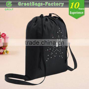 Lead Free Practical Recyclable Drawstring Bag/cotton drawstring bag custom