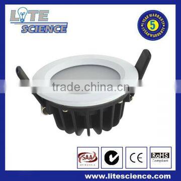 Interor Waterproof 10w IP44 SMD dimmable LED downlight