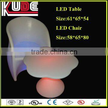 LED series RGB changing led illuminated furniture/solar led light outdoor furniture/bright colored furniture