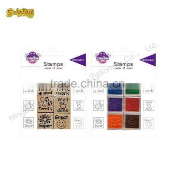 Kids Toys Flash Wood Set Stamp/Rubber Stamps photo-2