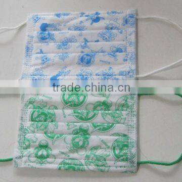 Non-woven Face mask 3ply with earloop