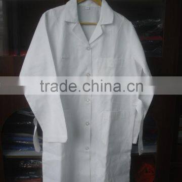 China Manufacture Lab Coat nurse uniform 100%cotton