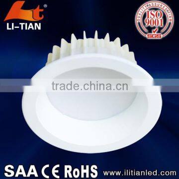 Adjustable beam angle high quality led downlight fitting 15w