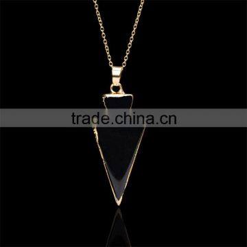 2016Hot Selling Natural Crystal Stone Quartz Pendant Necklaces photo-4